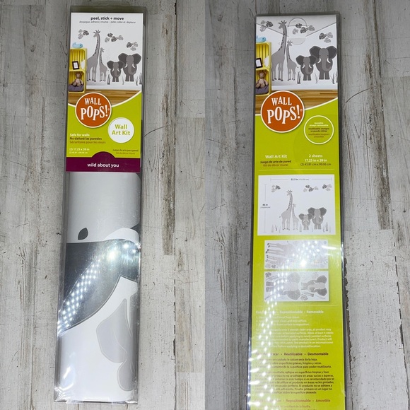 WallPops! Safari Kingdom Wall Art Kit - Picture 2 of 7